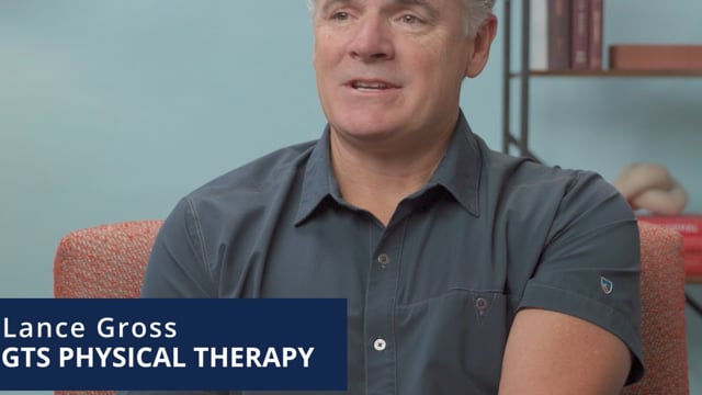 Lance Gross, owner of GTS Physical Therapy, sharing how he scaled to 24 locations on Breakthrough