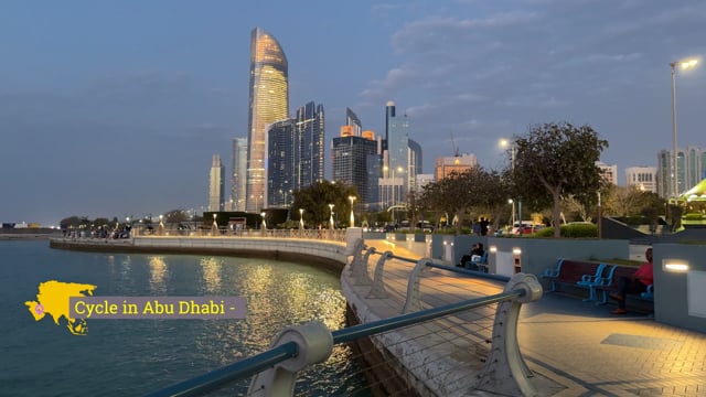 Virtual Cycle - Abu Dhabi Sunset