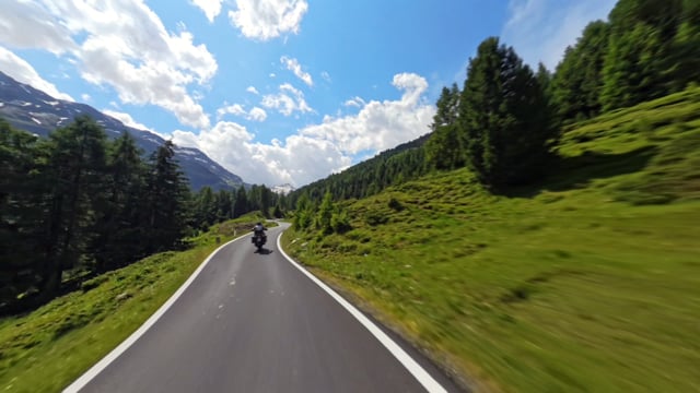 Virtual Cycle  – Gavia Pass, Alps, Italy 3