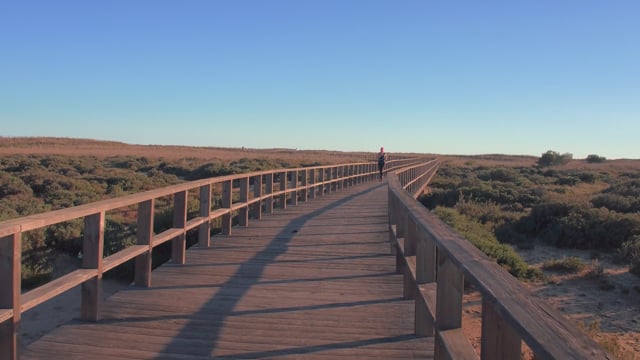 POV Virtual Ride – Sunset Ride in Alvor, Portugal