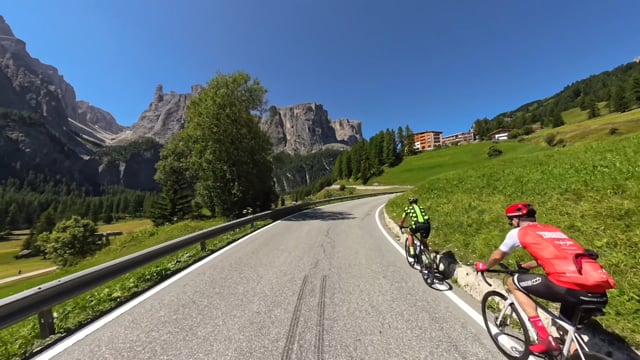 Virtual Cycle – Gardena Mountain Pass, Dolomites, Italy 1