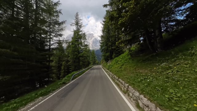 Virtual Cycle – Gardena Mountain Pass, Dolomites, Italy 2