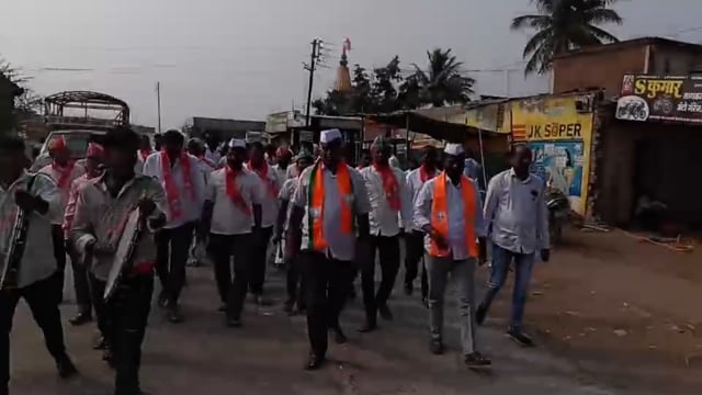 शेटफळेत भाजप उमेदवार संभाजीराव पाटील यांच्या प्रचाराचा उत्साहात शुभारंभ