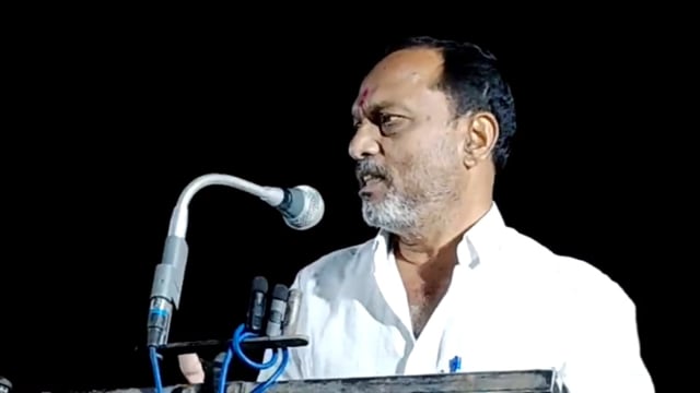 अमरसिंह देशमुख यांच्या दगाबाजीची भारत पाटील यांनी केली पोलखोल देशमुखांचा दाखवायचा चेहरा एक खरा चेहरा वेगळाच