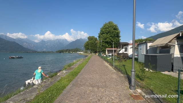 Virtual Cycle Rides – Lake Como – Colico Piano, Italy