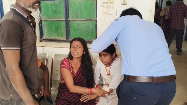 जेठ ने शराब के नशे में छोटे भाई की पत्नी, भतीजी एवं भतीजे को पीट कर किया जख्मी।