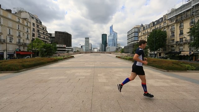Guided Scenic Run – 1 Hour Jog and Virtual Walk in Urban Modern Architecture, La Défense, Paris, France