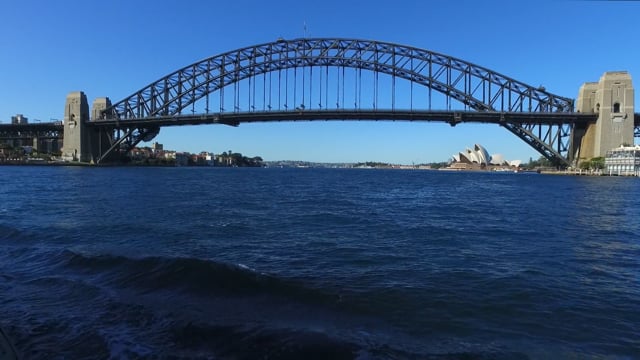 Virtual Walk – Harbour Bridge to Sydney Opera House, Daytime, Sydney, Australia
