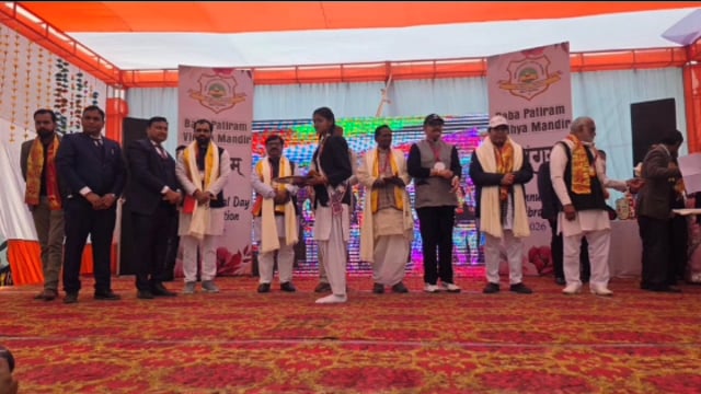 MANT- बाबा पातीराम विद्यालय मंदिर सीनियर सेकेंडरी स्कूल में, तीसरे वार्षिक महोत्सव का किया, भव्य आयोजन,,