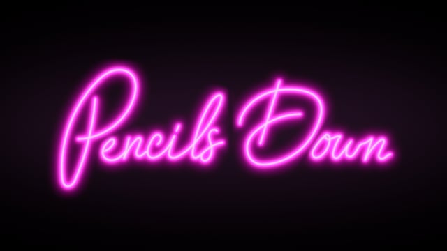 Pencils Down Trailer