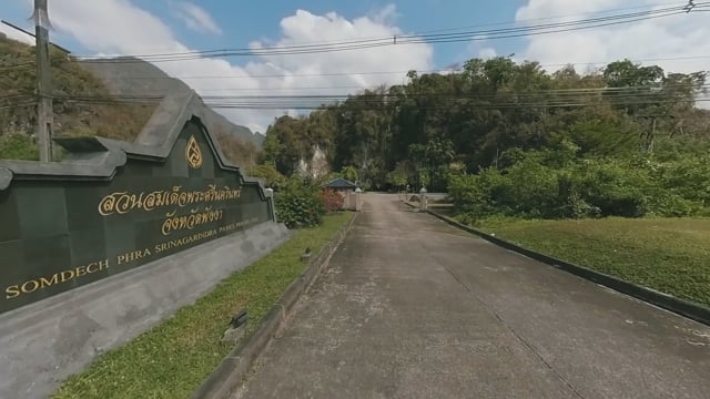 Virtual Cycle Rides – Sunny Day at Tham Ruesi Sawan Park with Monkeys & Limestone Scenery