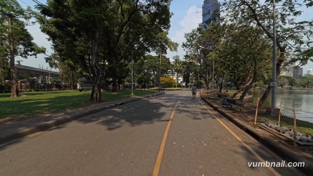 Virtual Cycle Rides – Lumphini Park, Bangkok, Thailand 1