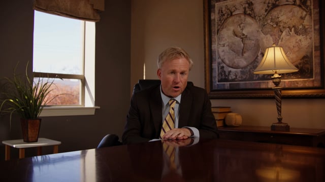 Drew Brown discussing personal injury trial experience