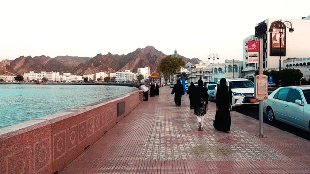 Virtual Cycle Rides – Corniche at Sunset, Muscat, Oman 2