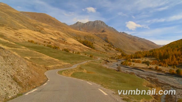 Virtual Walks – High Altitude Walk with Panoramic Views of the French Alps – France