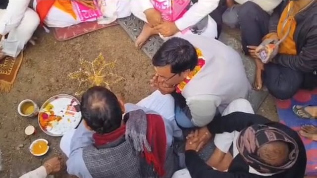 MANT- फालेन में फिर जीवंत होगी आस्था की परंपरा,होलिका दहन पर, धधकते अंगारों के बीच से निकलेगा,संजू पंडा,,