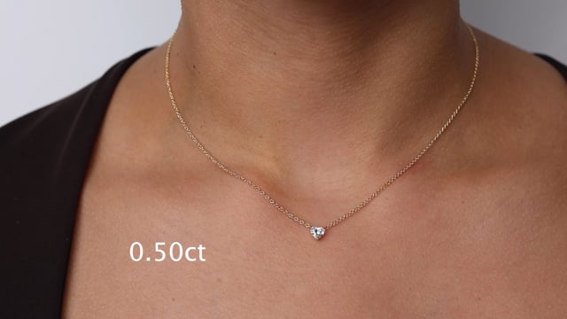 Diamond Heart Pendant - Video