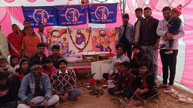 प्रखंड में धूमधाम से मनाई गई संत शिरोमणि रविदास की जयंती