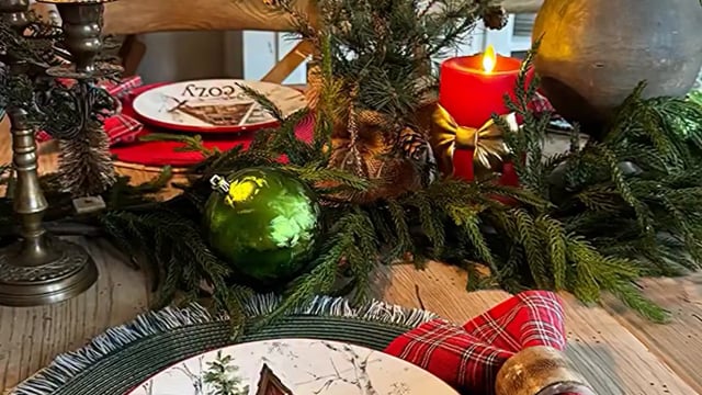 Vimeo video preview for Winter Cabin Dinnerware - 1161203646