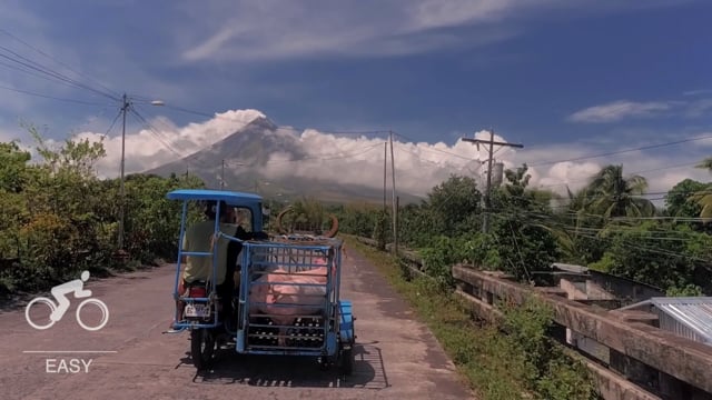 Virtual Cycle Rides -  Tempo Rides - Mayon Volcano, Philippines