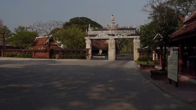 4K Virtual Cycle Rides -  Ancient City - Thailand