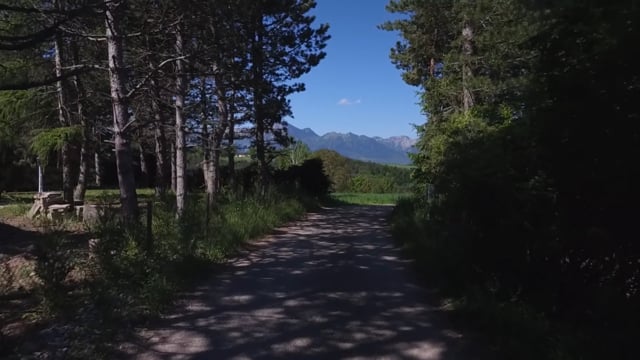 Virtual Cycle Rides – French Alpine Meadows with Stormy Sky