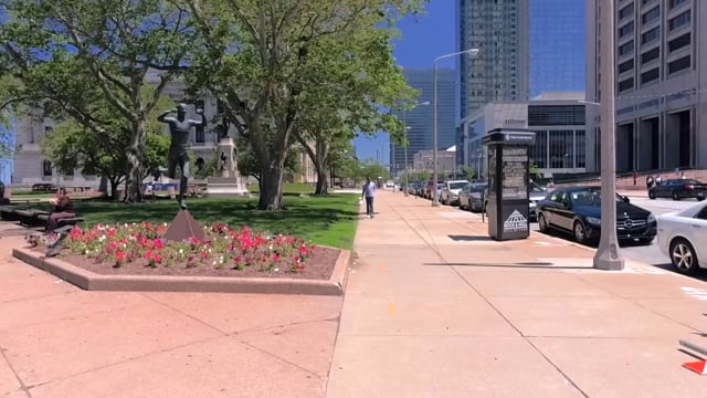 Virtual Cycle Rides – Downtown Ride, Cleveland, Ohio, USA 1