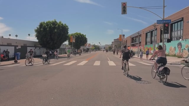 Virtual Cycle Rides – CicLAvia Hollywood, California, USA 3