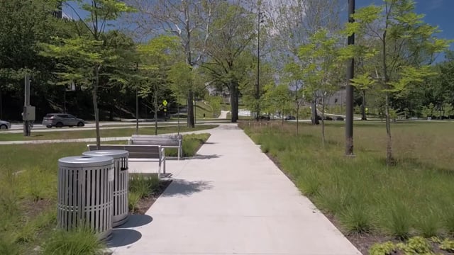 Virtual Walks – University Circle – Cleveland – Ohio, USA with Uplifting Music