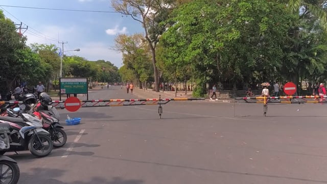 Virtual Cycle Rides – Car-Free Sunday, Denpasar – Bali, Indonesia