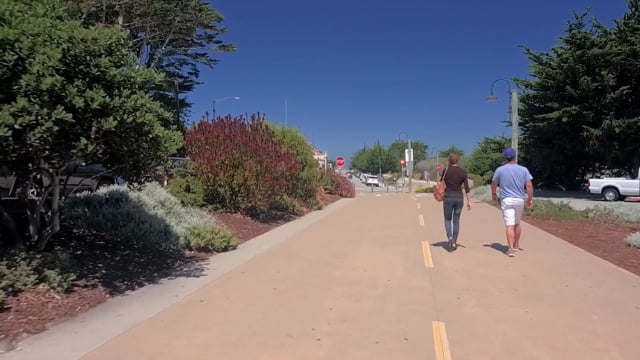 Virtual Cycle Rides – Ocean Trail, Monterey, California, USA 2