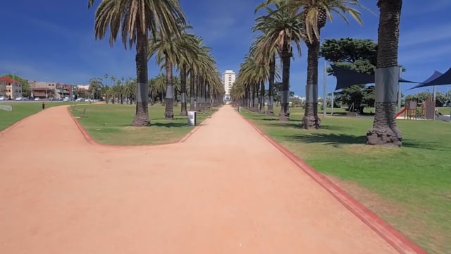 Virtual Cycle Rides – St Kilda to Brighton Beach – Melbourne, Australia