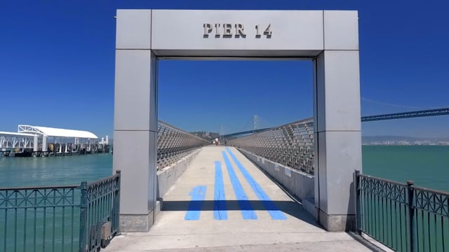 Virtual Cycle Rides – Promenade Ride 1 – San Francisco, California, USA