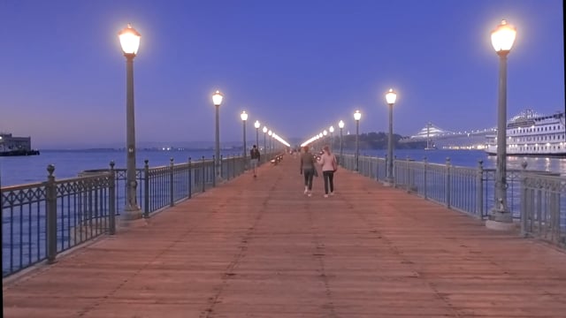 Virtual Cycle Rides – Twilight Ride – San Francisco, California, USA