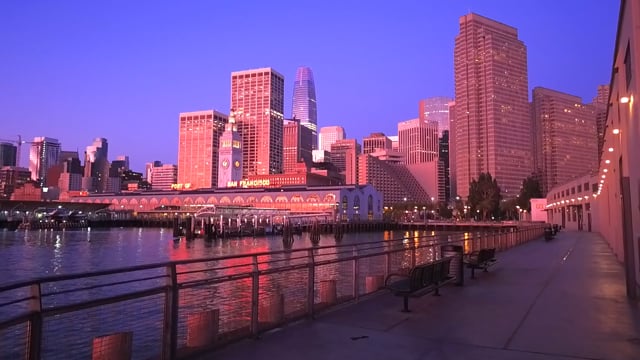 Virtual Cycle Rides – Sunrise Ride – San Francisco, California, USA