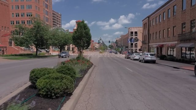 Virtual Cycle Rides -  Kansas City - Kansas - USA with Local Sounds