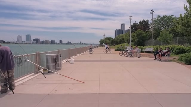 Virtual Cycle Rides – Detroit 1 – Michigan, USA with Local Sounds