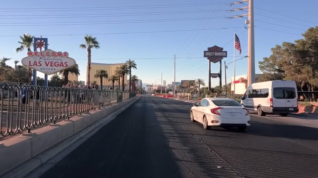 Virtual Cycle Rides – Golden Hour on the Strip – Las Vegas, Nevada, USA