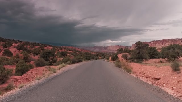 Virtual Cycle Rides – Stormy Sky Ride – Capitol Reef, Utah, USA
