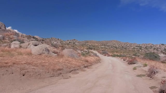 Virtual Cycle Rides – Borrego Springs Desert Trail – California, USA