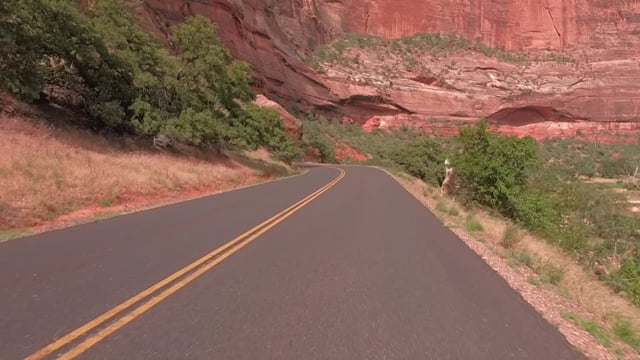 Virtual Cycle Rides – Zion National Park, Utah, USA (Moody Ride Part) 2