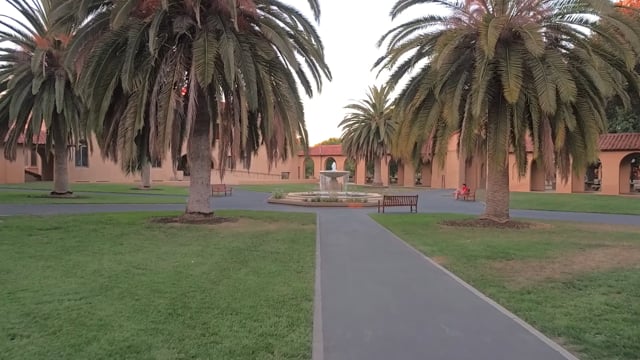 Virtual Cycle Rides – Twilight Ride, Stanford University, California, USA 2
