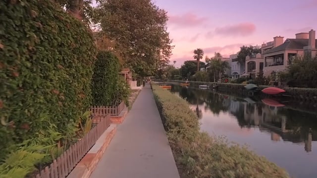 Virtual Cycle Rides – Santa Monica & Venice Canals, Los Angeles, California, USA 3