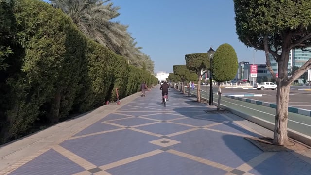 Virtual Cycle Rides – Corniche, Abu Dhabi, United Arab Emirates 1