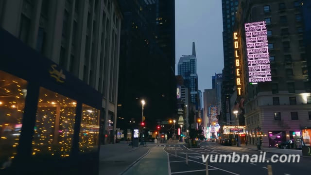 Virtual Run – Times Square, New York, USA 1