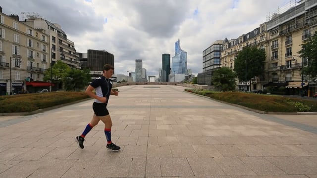 Virtual Jog – Urban Modern Architecture, La Défense, Paris, France (1HOUR) 1