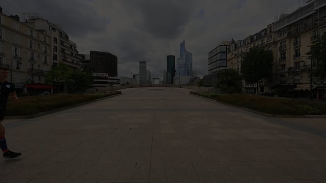 Virtual Jog – Urban Modern Architecture, La Défense, Paris, France (20 Minutes) 2