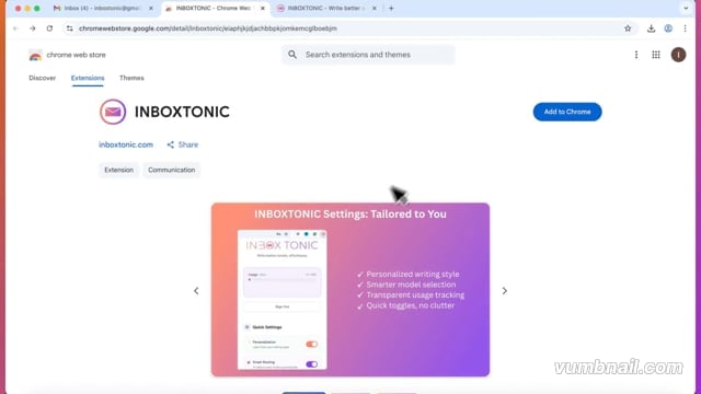 INBOXTONIC Demo Video Thumbnail