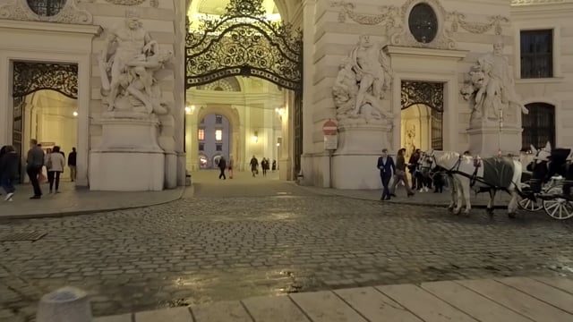 Virtual Run – Hofburg at Night, Vienna, Austria 5