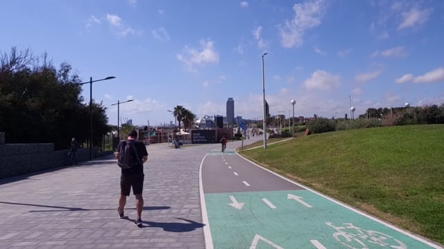Virtual Run – Waterfront, Barcelona, Spain 1